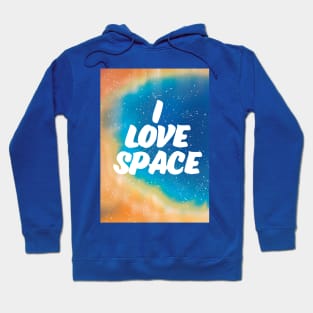 I Love Space Hoodie